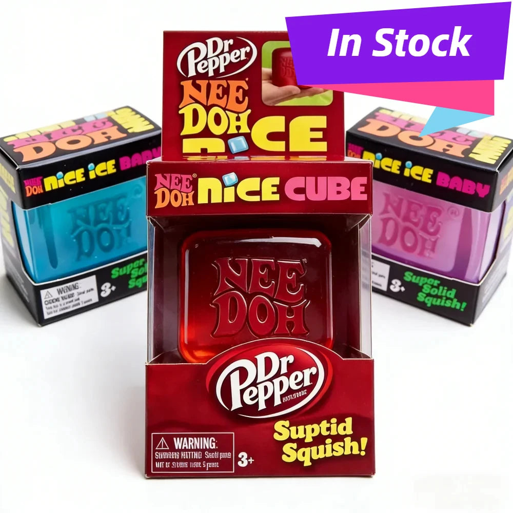 New Schylling Edition Suptid Nice Cube Squishy Sensory Fidget Toy Stress Relief Squeeze Toy For Work Focus Adults Anxiety Relief