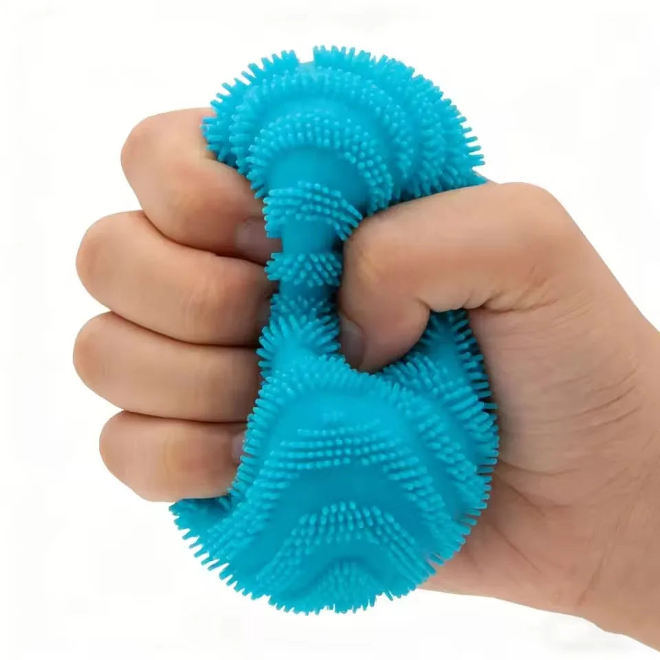 Schylling Needoh Nice Cube Textured Desk Sensory Cube Stress Relief Fidget Ball Fidget Toy for Anxiety Focus Adults Kids