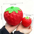 Super Jumbo Strawberry Squishy Toy Slow Rising Simulated Strawberry Antistress Anti-Anxiety Fidget Toy for Adults Friends Gifts