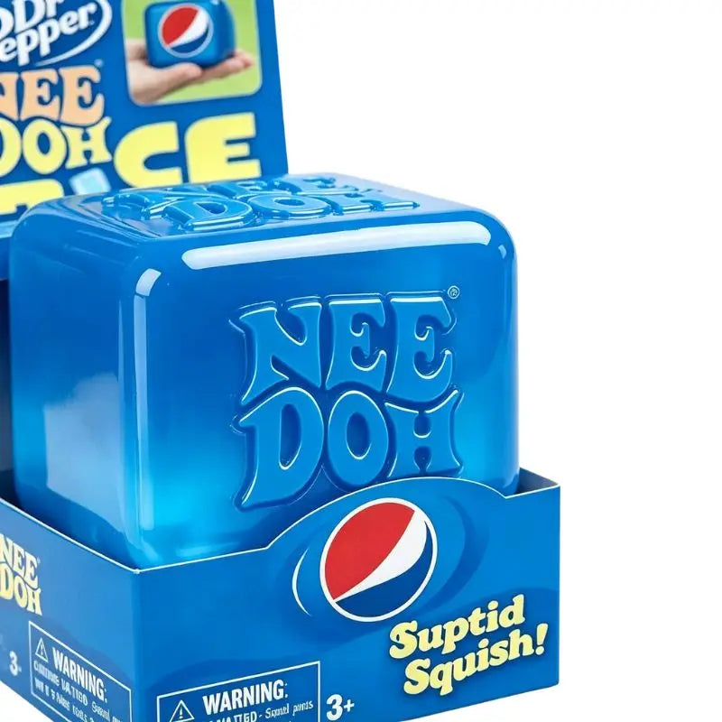 Needoh Nice Cube Sensory Stress Reliever Fidget Tool for Anxiety & Focus Desk Sensory Cube for Adults & Kids