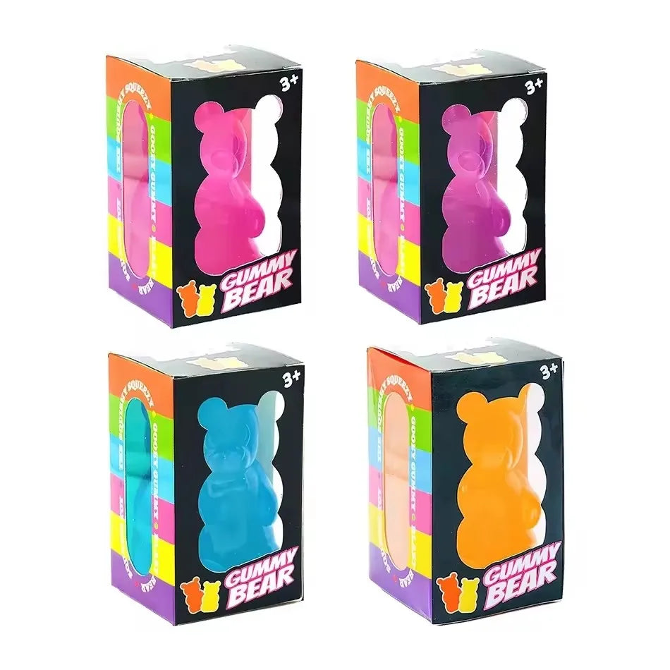 The new 8cm NeeDoh rubber bone toy in 2026, filled with gel, can bounce slowly to relieve pressure and anxiety