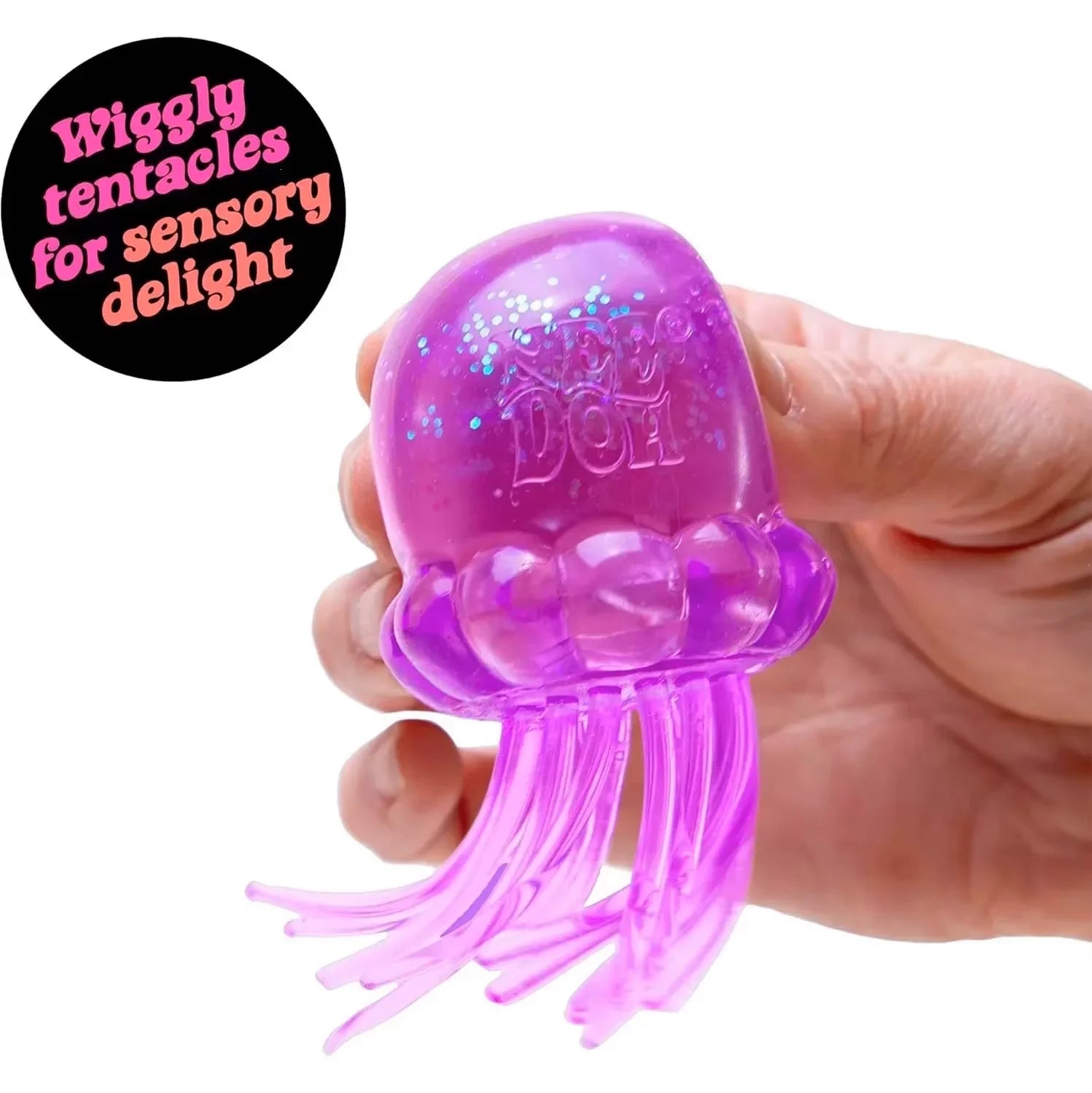 New Squishies Nee Doh Jellyfish Squish Toy Fidget Toy, Water Sensory Soft Jelly Squeeze Stress Relief Fidget Toy