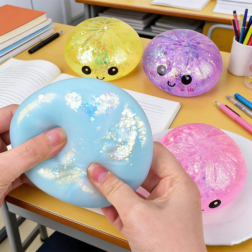 Glitter Dumpling Soft Rice Box Decor Mystery Bag Sparkling Stress Relieving Collectibles Adult Desktop Accessories Skateboard