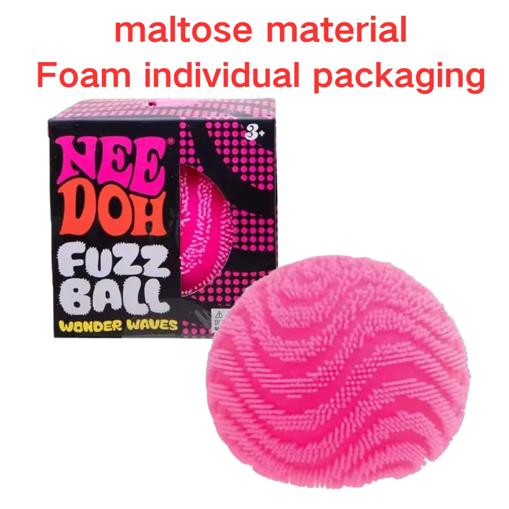 Schylling Needoh Nice Cube Textured Desk Sensory Cube Stress Relief Fidget Ball Fidget Toy for Anxiety Focus Adults Kids