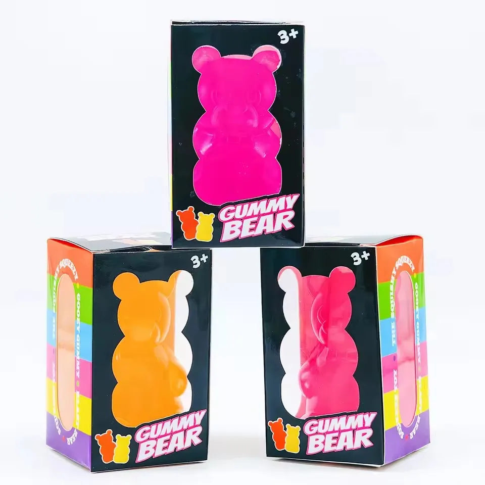 The new 8cm NeeDoh rubber bone toy in 2026, filled with gel, can bounce slowly to relieve pressure and anxiety