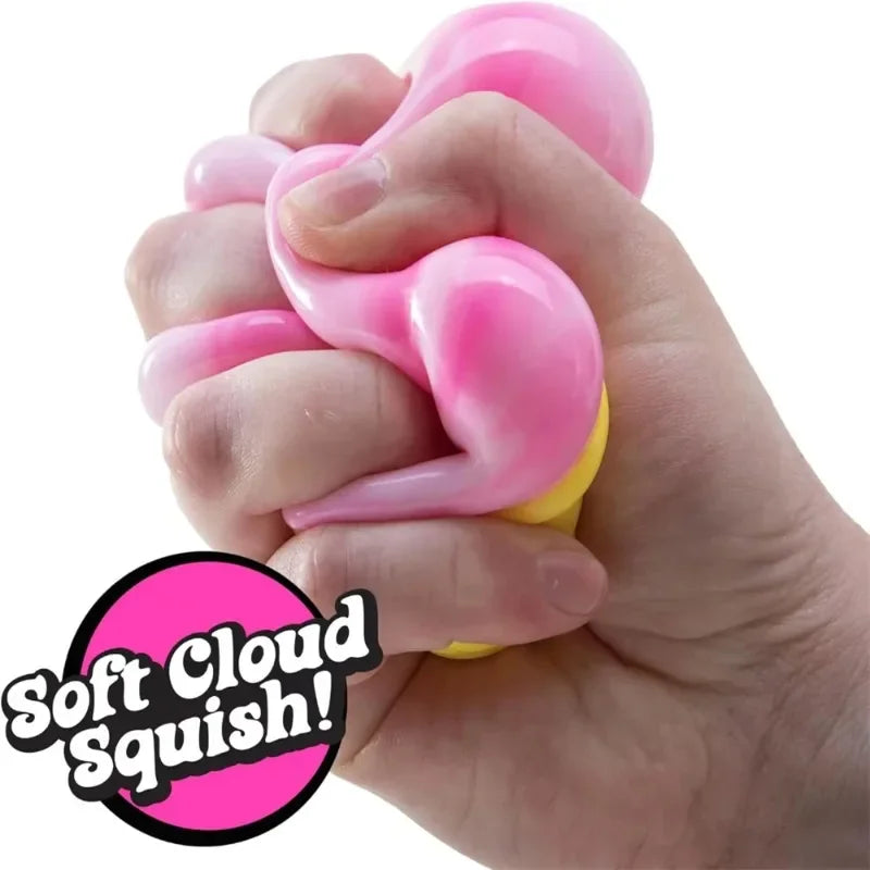 Schylling Nee Doh Ice Cream Sensory Fidget Toy Stress Relief Anxiety Focus for Adults and Kids
