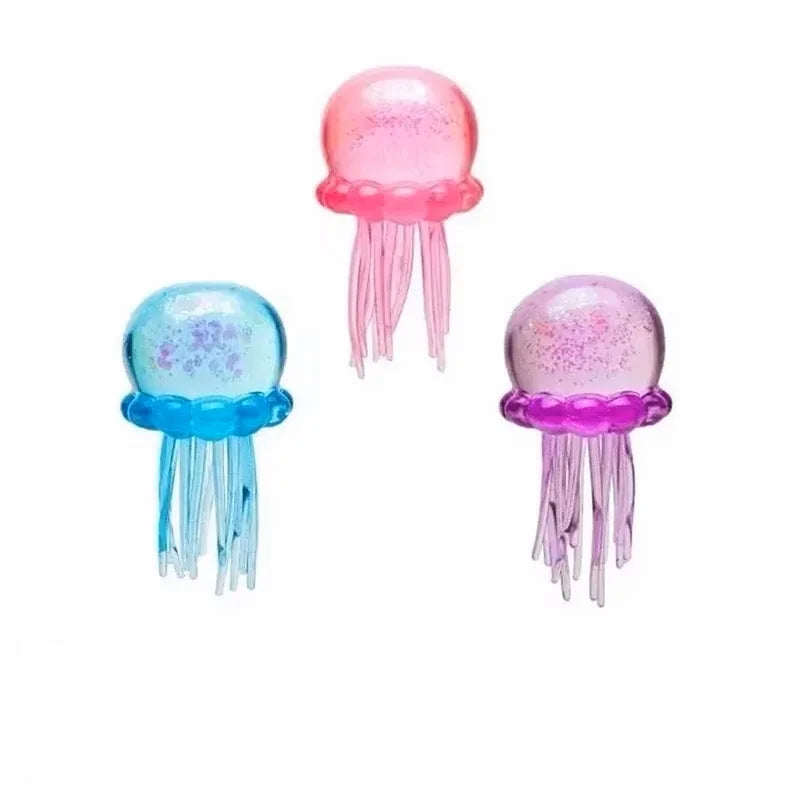 New Squishies Nee Doh Jellyfish Squish Toy Fidget Toy, Water Sensory Soft Jelly Squeeze Stress Relief Fidget Toy